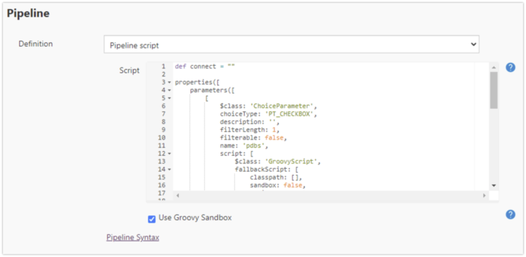 Jenkins Pipeline: Loop Multiple Databases – Christoph's 2 Cents